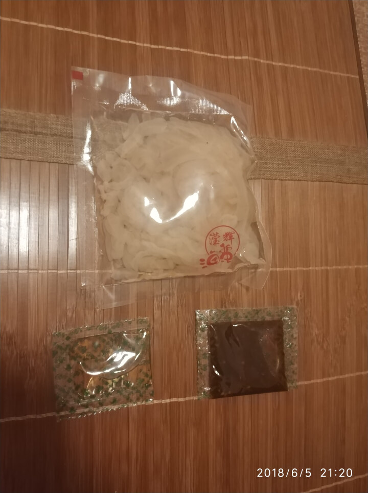 【营口馆】滢辉 即食海蜇160g*3袋 新鲜凉拌开袋即食海蜇丝营口特产怎么样，好用吗，口碑，心得，评价，试用报告,第5张