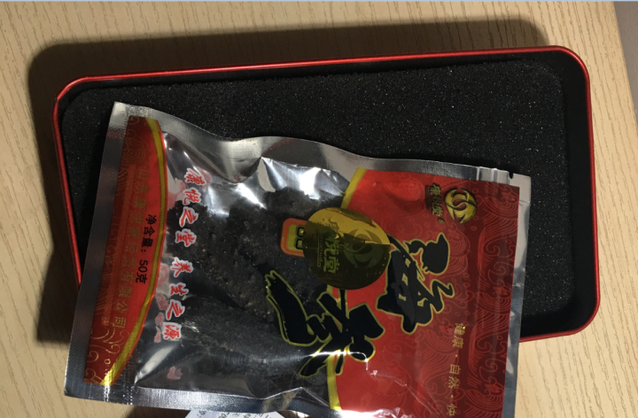 康悦堂 大连淡干海参辽参刺参干货礼盒装 50g 4,第4张