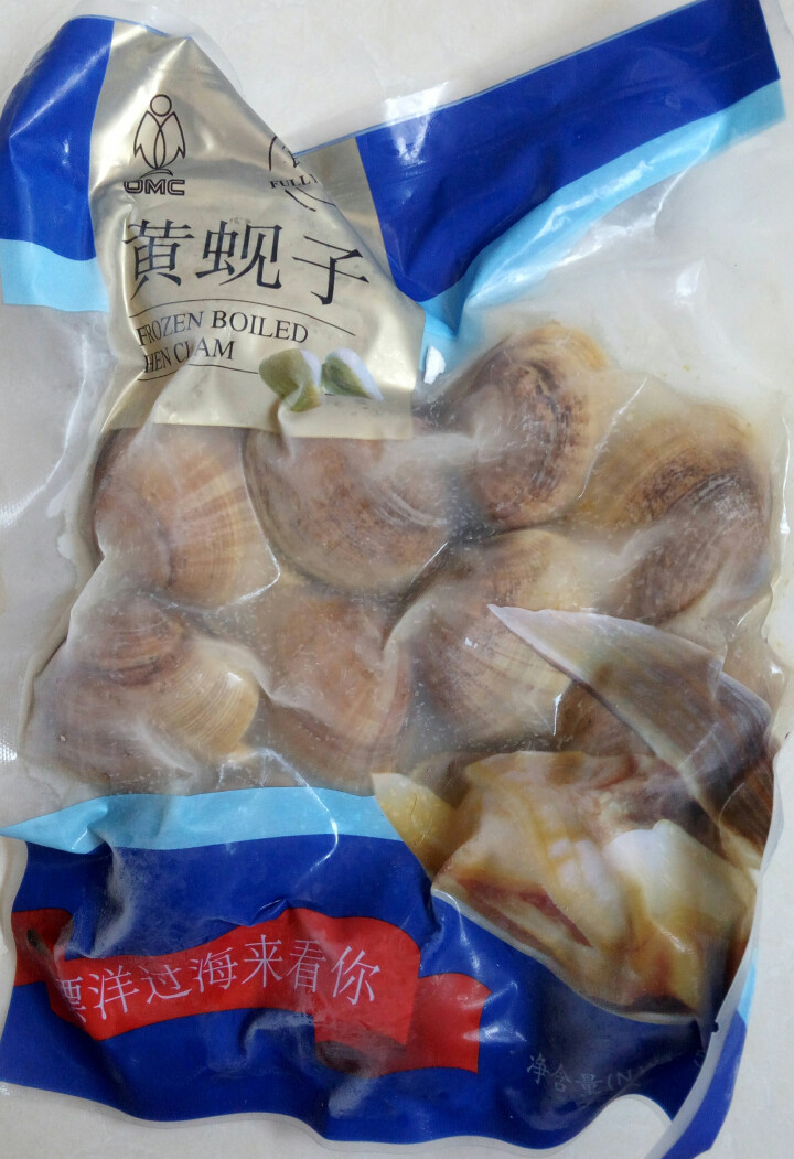 OMC奥美佳 冻煮大黄蚬子 丹东大黄蚬子 丹东特产大黄蚬子缓化即食 【500g/袋】怎么样，好用吗，口碑，心得，评价，试用报告,第2张