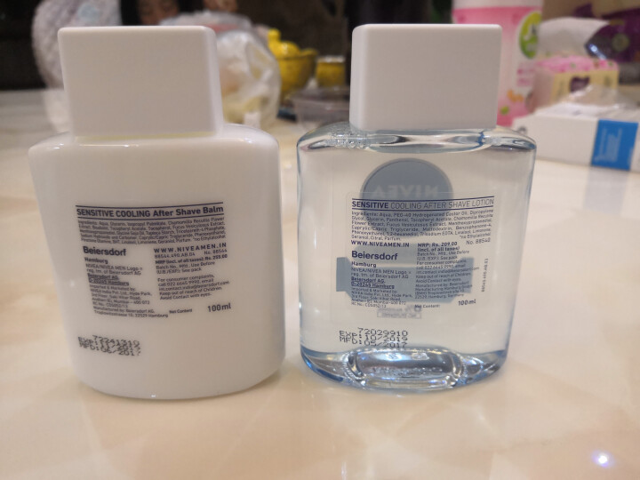 妮维雅(NIVEA)男士进口舒安冰酷保湿套装(爽肤水100ml+保湿露100ml)怎么样，好用吗，口碑，心得，评价，试用报告,第4张