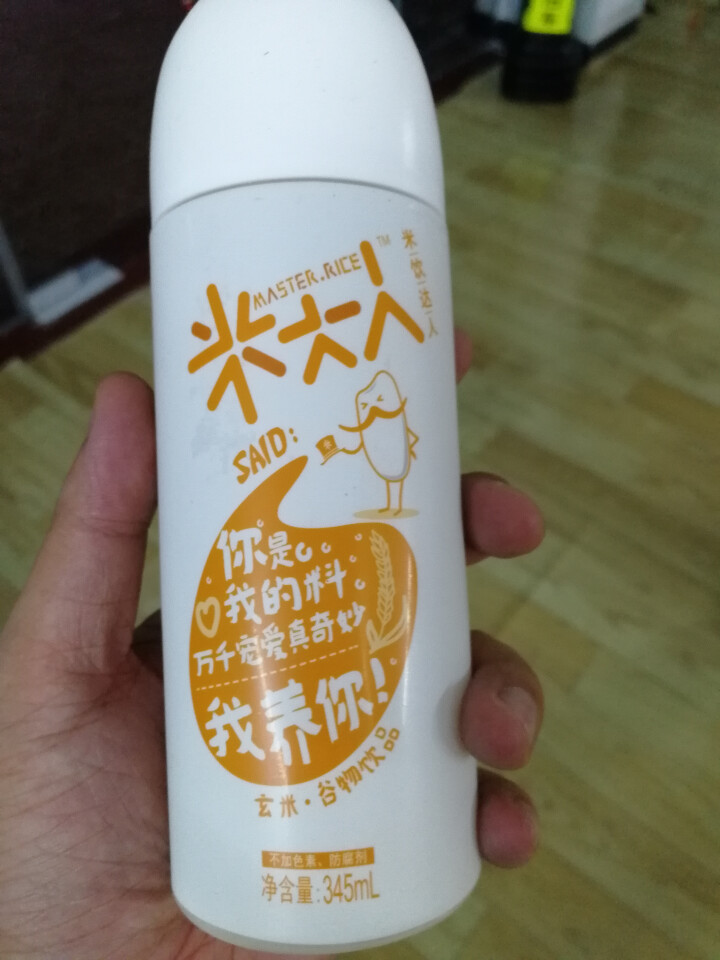 米大人 米露大米谷物饮料6瓶礼盒装 （345 ml*6瓶） 玄米（糙米）味怎么样，好用吗，口碑，心得，评价，试用报告,第2张