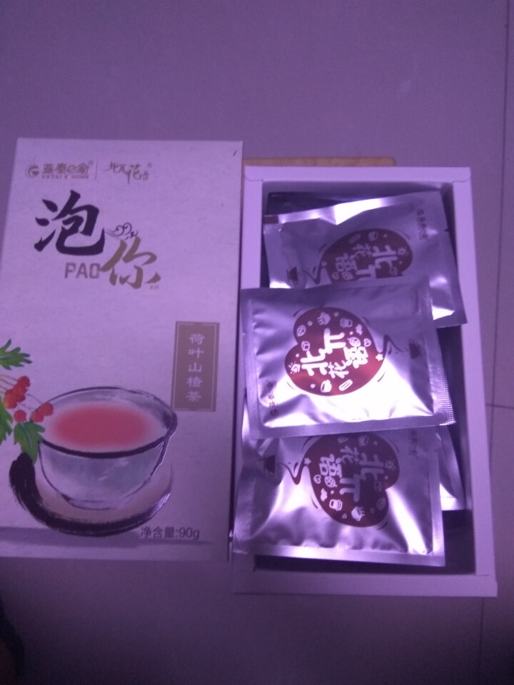 亚泰e家 荷叶山楂茶 A4腰花草茶组合袋泡独立茶包花茶 可搭瘦肚子茶 3g*15怎么样，好用吗，口碑，心得，评价，试用报告,第4张