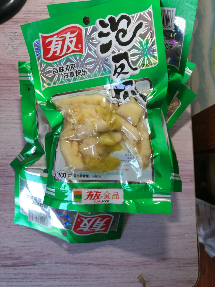 有友 泡椒凤爪 鸡脚100g 重庆特产 休闲零食 【山椒*5袋】辣度★★★★怎么样，好用吗，口碑，心得，评价，试用报告,第4张