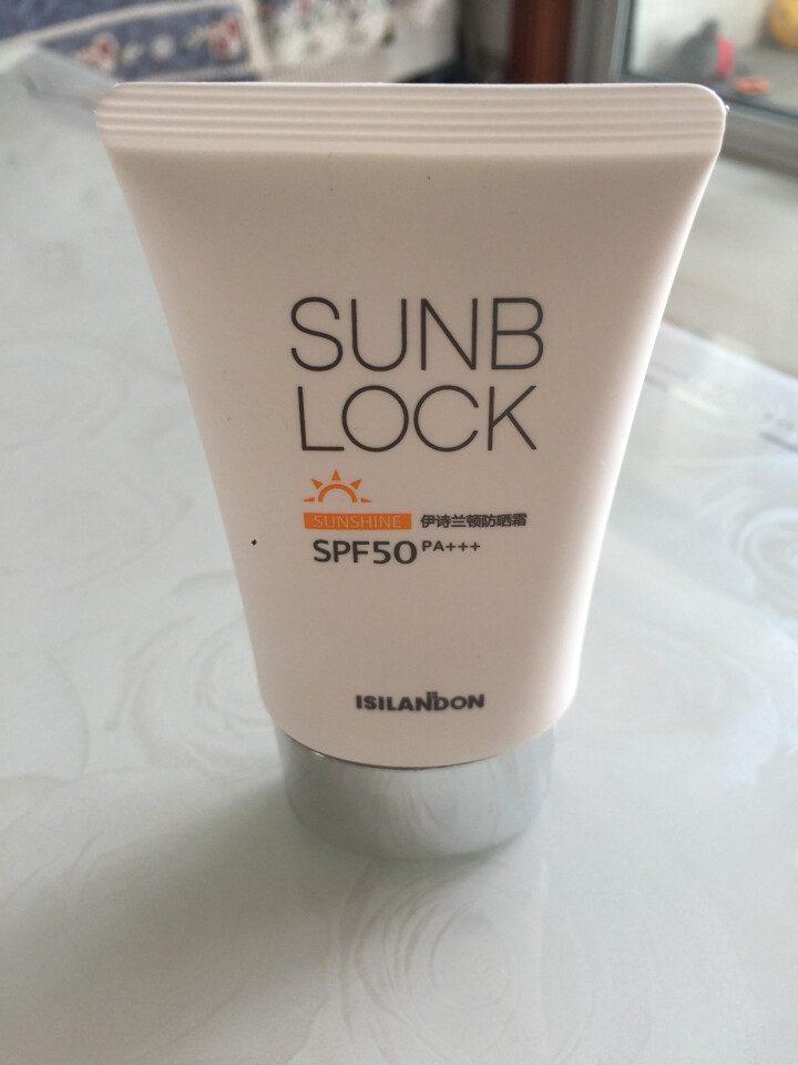 伊诗兰顿 防晒霜SPF50 PA+++ 50g(面霜乳液 防晒 女士男士护肤品) 防晒霜50g怎么样，好用吗，口碑，心得，评价，试用报告,第2张