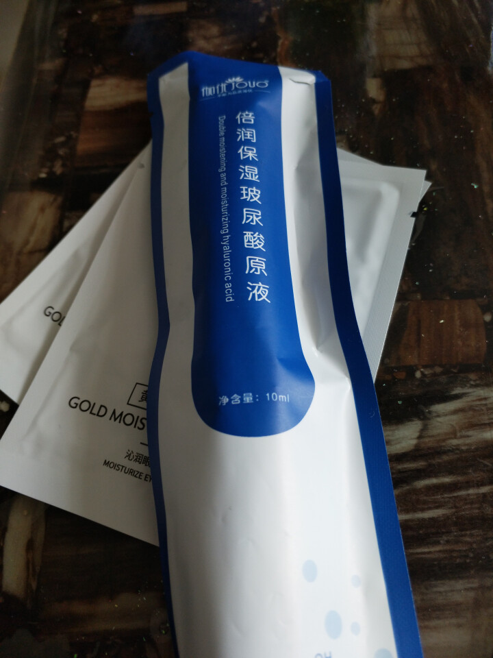 伽优正品补水细致收毛孔破尿酸原液涂抹式水光针水g玻尿酸精华液 10ml怎么样，好用吗，口碑，心得，评价，试用报告,第4张