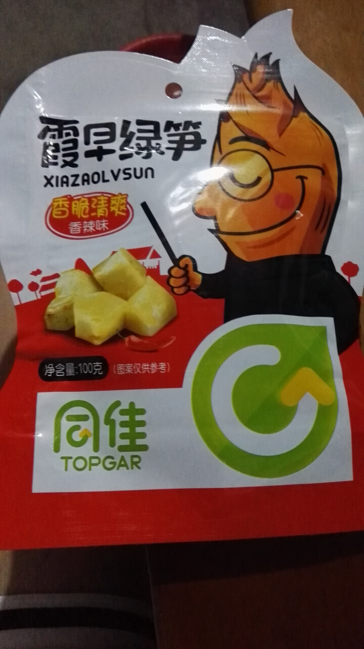 同佳（TOPGAR） 【霞浦馆】福建霞浦特产 开袋即食小吃霞早绿笋早餐酸菜辣菜 香辣味 100g怎么样，好用吗，口碑，心得，评价，试用报告,第4张