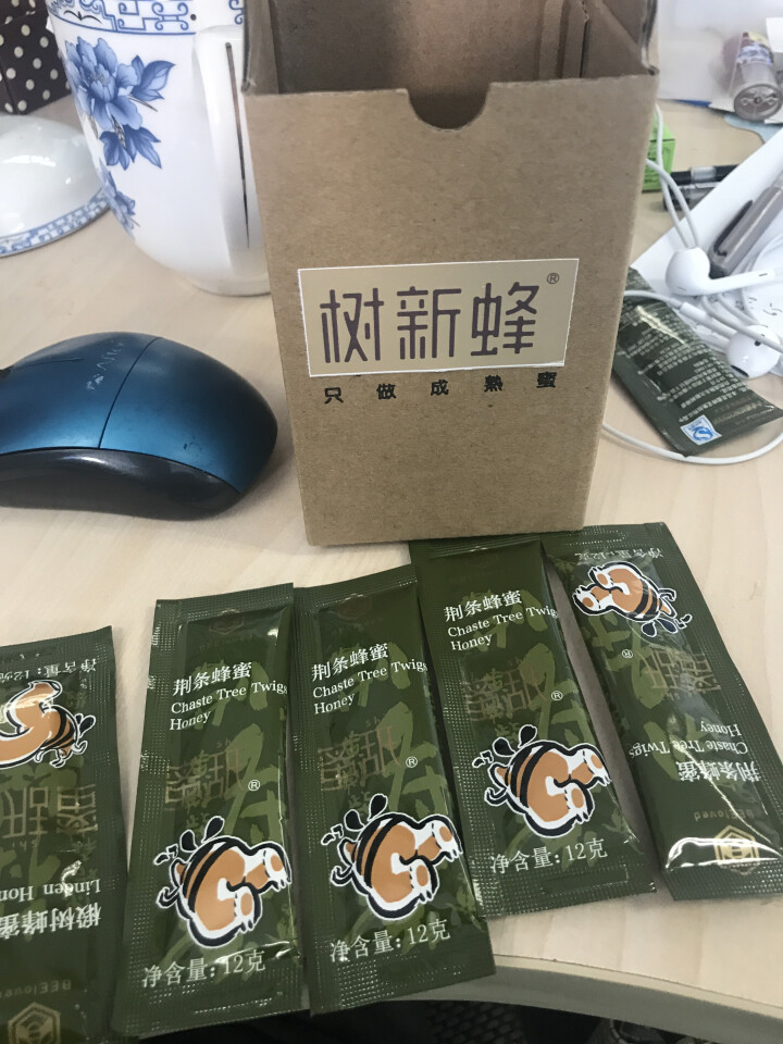 树新蜂（Tree new bee） 蜂巢蜜嚼着吃盒装蜂蜜纯正天然野生农家自产荆条蜂蜜巢蜂巢蜜 荆条蜜便携装怎么样，好用吗，口碑，心得，评价，试用报告,第4张