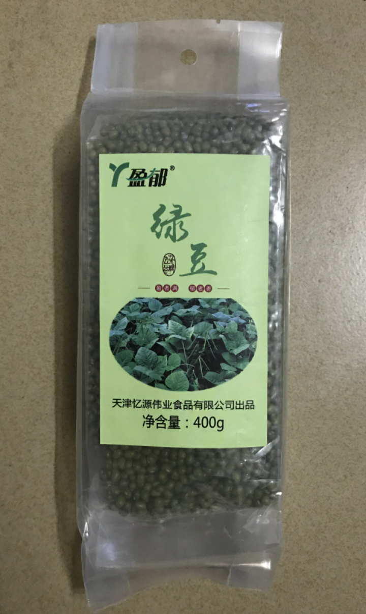 盈郁绿豆400g清热解暑绿豆粥营养健康绿豆 绿豆怎么样，好用吗，口碑，心得，评价，试用报告,第2张