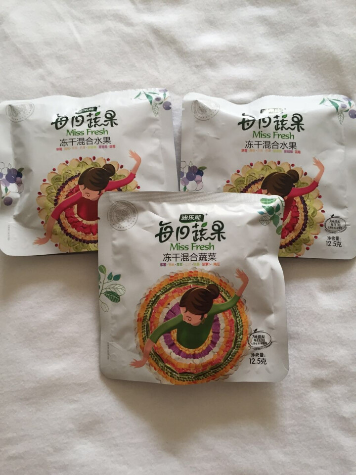 迪乐能（DELINU） 水果干脱水蔬菜干果蔬干水果干组合大礼包果蔬脆什锦蔬菜脆 品尝4袋装（水果干×2+蔬菜干×2）怎么样，好用吗，口碑，心得，评价，试用报告,第2张