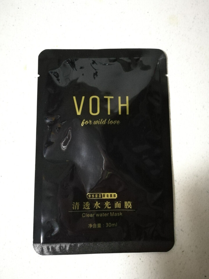 VOTH 水光保湿亮肤补水面膜 保湿透亮 高效锁水 男女通用 30ml 1片怎么样，好用吗，口碑，心得，评价，试用报告,第2张