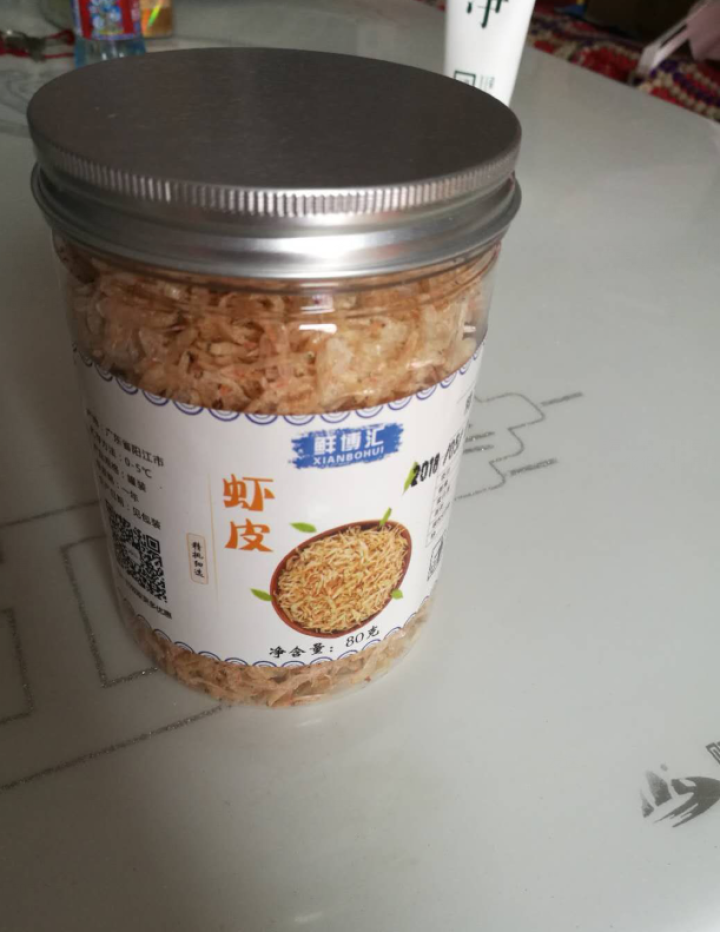 鲜博汇 无盐虾皮 淡干小虾米 婴儿宝宝辅食80g 1罐装怎么样，好用吗，口碑，心得，评价，试用报告,第4张