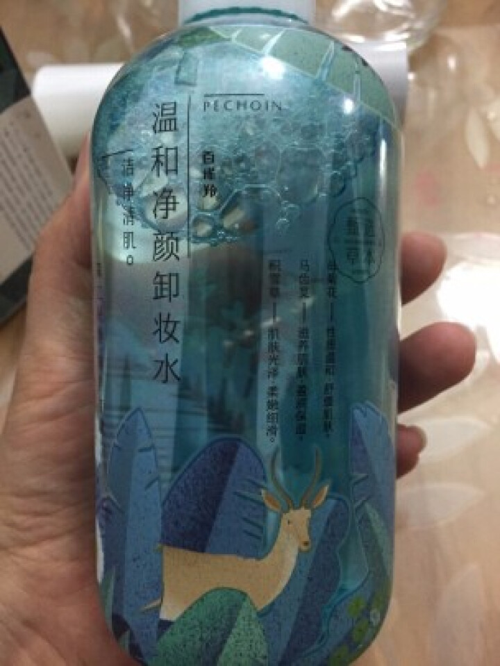 百雀羚 小森羚温和净颜卸妆水300ml（温和卸妆 轻松净颜）怎么样，好用吗，口碑，心得，评价，试用报告,第4张