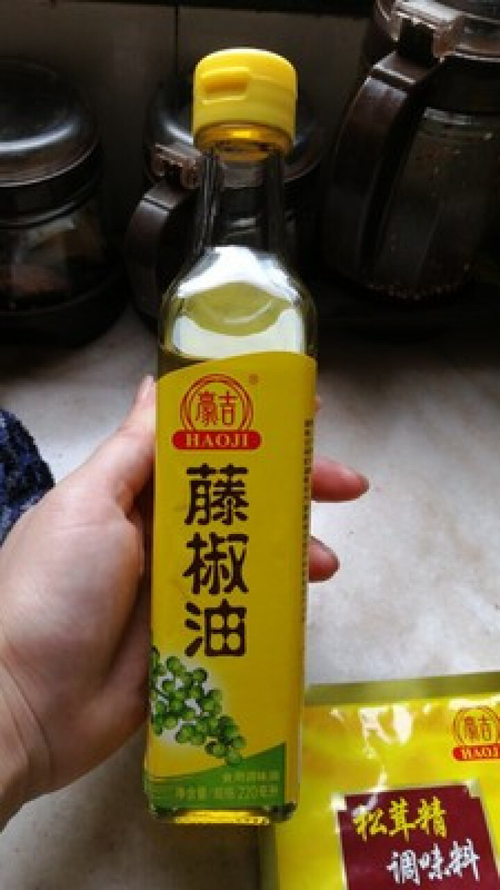 【豪吉旗舰店】四川藤椒油 麻油 食用调油 凉拌菜 调味料 220ml怎么样，好用吗，口碑，心得，评价，试用报告,第2张