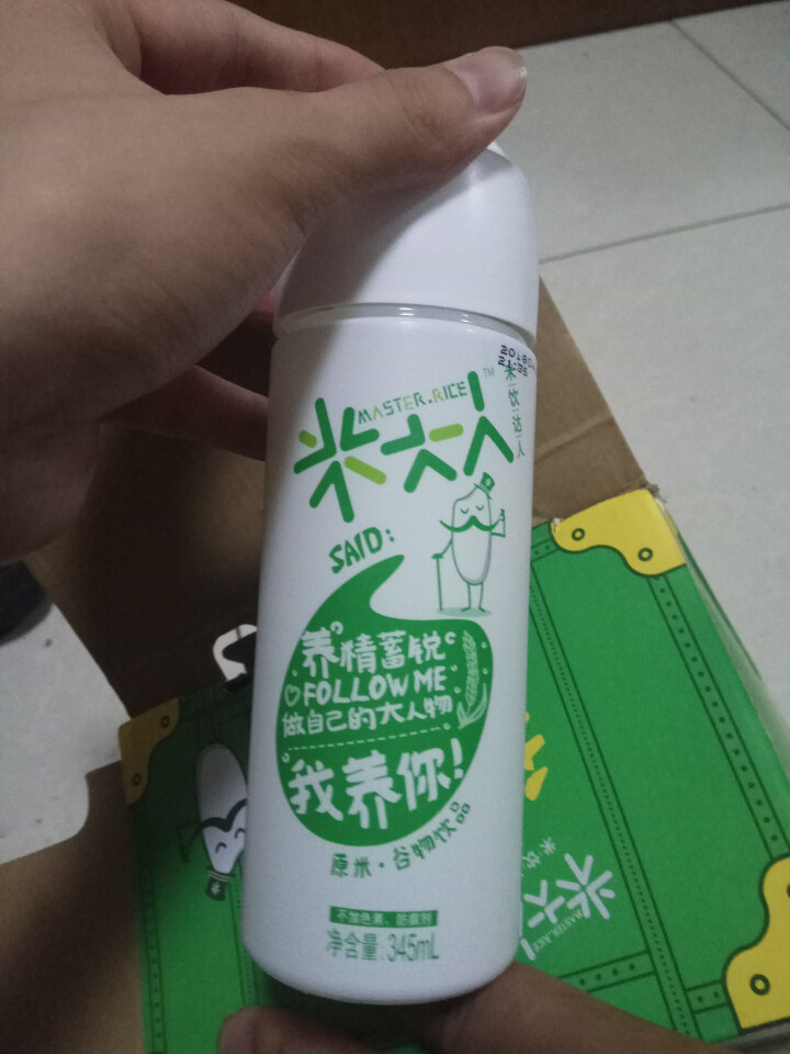 米大人 米露大米谷物饮料6瓶礼盒装  （345 ml*6罐） 原米味 默认1怎么样，好用吗，口碑，心得，评价，试用报告,第3张