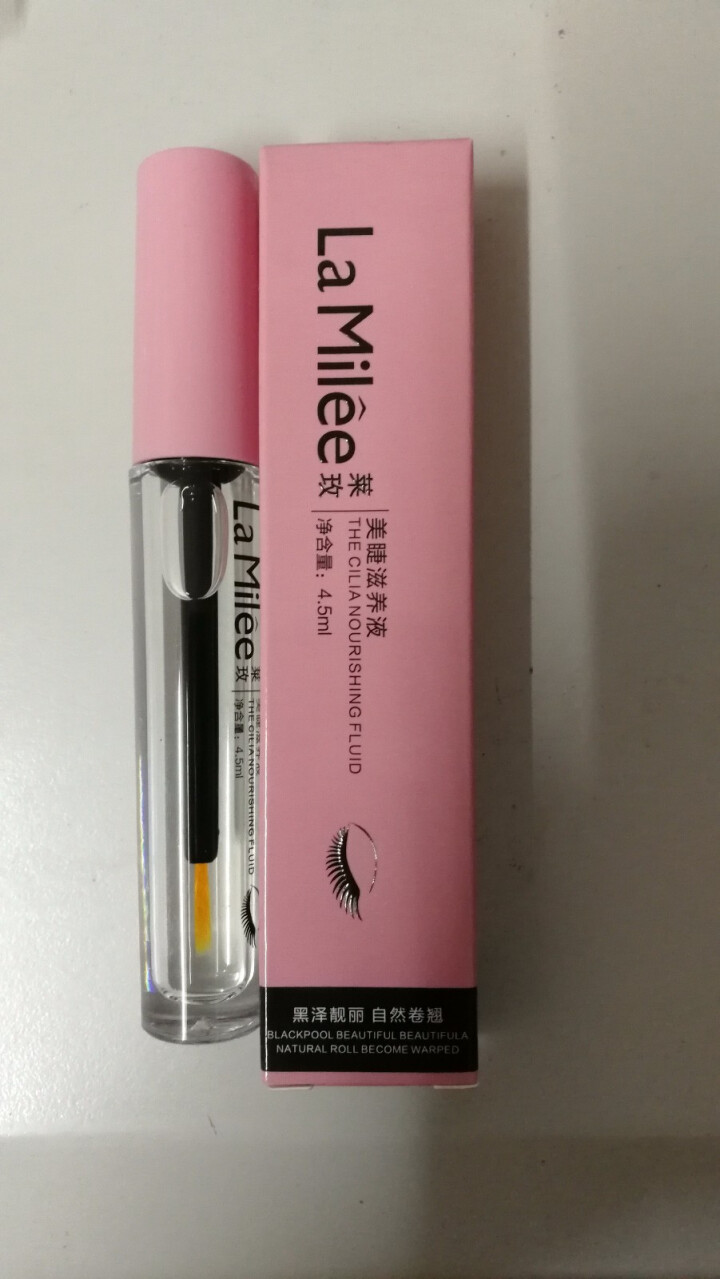 莱玫（lamilee） 睫毛增长液浓密纤长卷翘正品4.5ml/支滋养型美睫毛膏持久滋润眉毛睫毛生长液怎么样，好用吗，口碑，心得，评价，试用报告,第4张