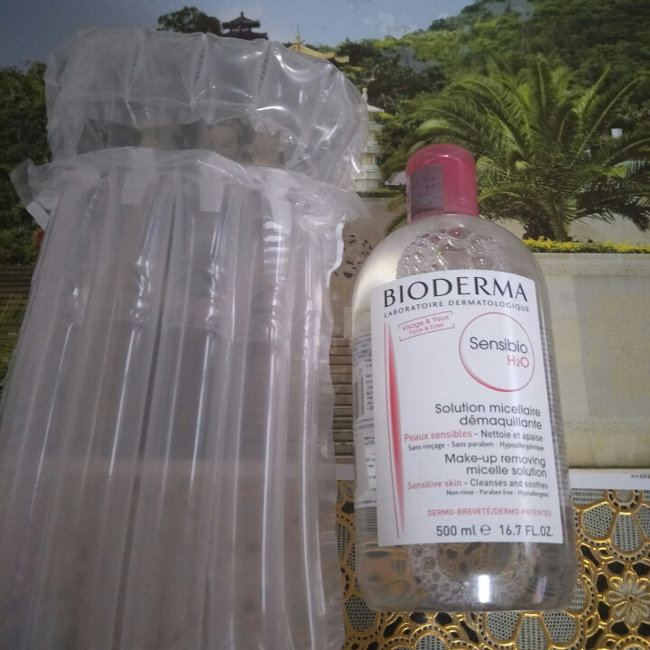 法国贝德玛（Bioderma）舒妍多效洁肤液500ml （卸妆水 深层清洁 粉水 舒缓保湿 敏感肌 眼唇 原装进口）怎么样，好用吗，口碑，心得，评价，试用报告,第2张