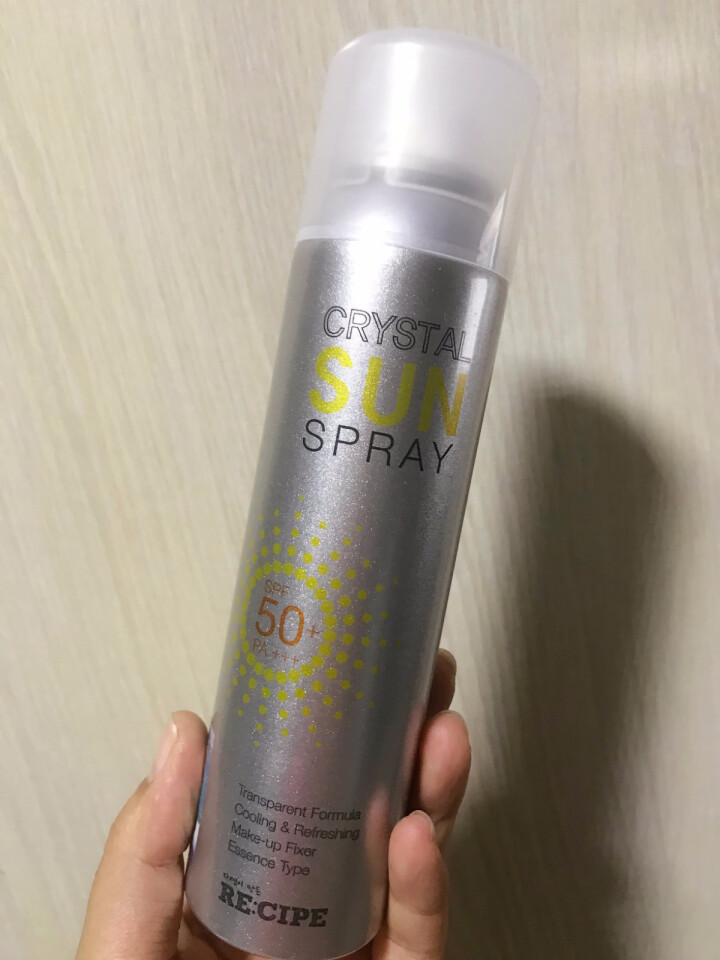 莱斯璧 RE:CIPE 水晶防晒喷雾150ml SPF50娜扎同款防嗮霜喷雾 150ml怎么样，好用吗，口碑，心得，评价，试用报告,第3张