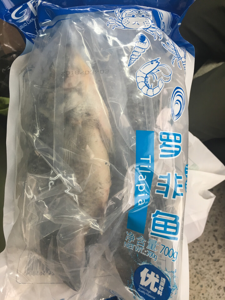 国联 三去罗非鱼 700g/袋 2条 火锅 海鲜怎么样，好用吗，口碑，心得，评价，试用报告,第2张