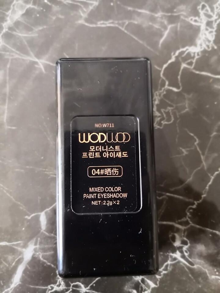 WODWOD 小蘑菇懒人双色渐变眼影盘少女系大地色哑光裸妆 INS推荐初学者四色眼影 网红3秒化妆 4# 晒伤怎么样，好用吗，口碑，心得，评价，试用报告,第3张