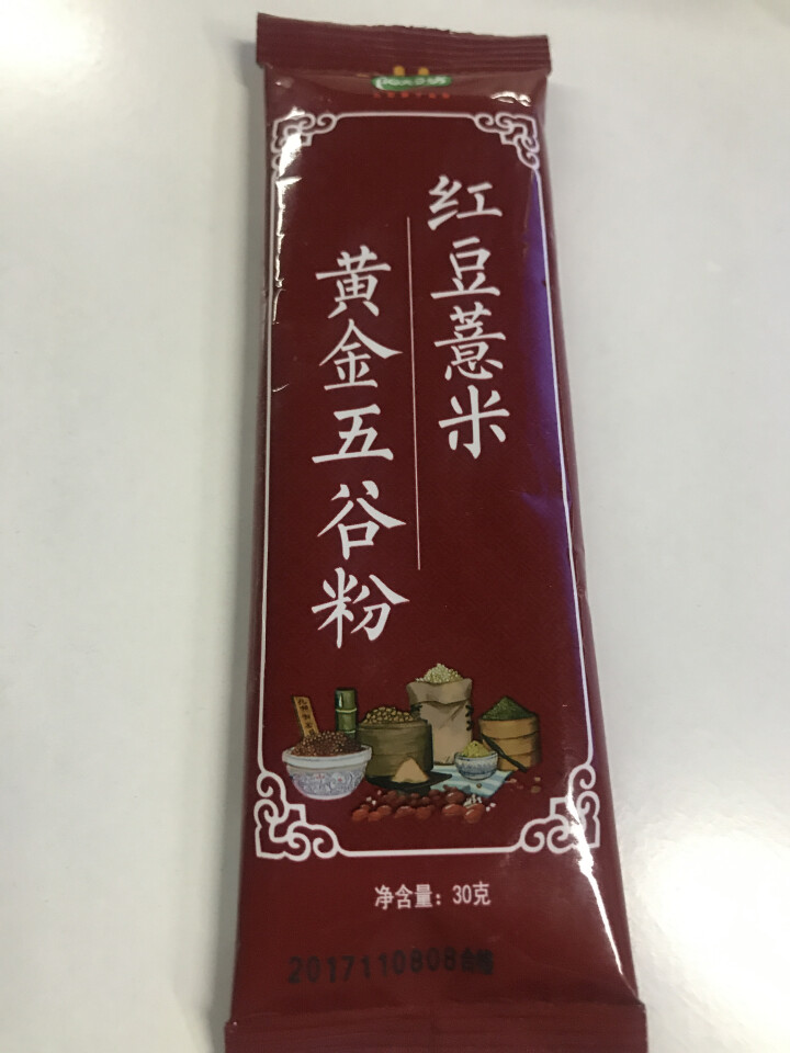 九阳 阳光豆坊 红豆薏米粉 五谷杂粮代餐 红豆薏米粉30g/条×2条怎么样，好用吗，口碑，心得，评价，试用报告,第2张