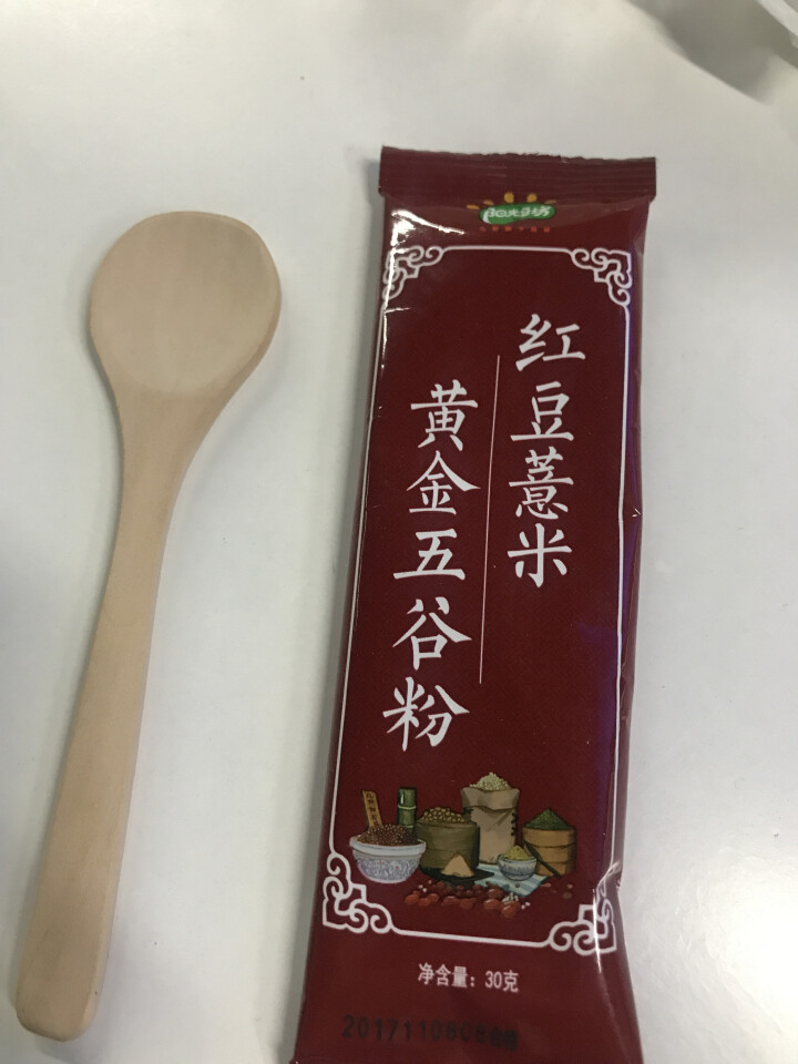 九阳 阳光豆坊 红豆薏米粉 五谷杂粮代餐 红豆薏米粉30g/条×2条怎么样，好用吗，口碑，心得，评价，试用报告,第4张