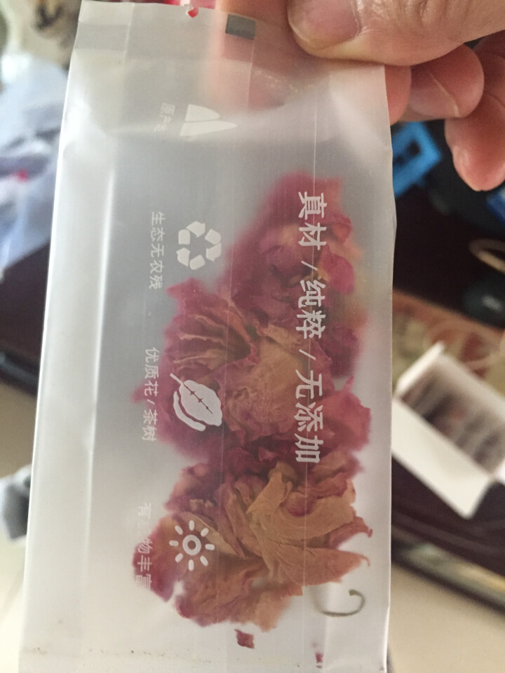 芊鸣 玫瑰花冠茶玫瑰花茶平阴玫瑰花干玫瑰特级气血茶天然15g装女性养生健康茶饮料怎么样，好用吗，口碑，心得，评价，试用报告,第4张