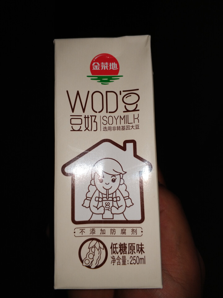 金菜地 金菜地WOD'豆豆奶燕麦味红豆味紫薯味低糖原味 低糖原味 植物蛋白3.0g/100ml怎么样，好用吗，口碑，心得，评价，试用报告,第2张