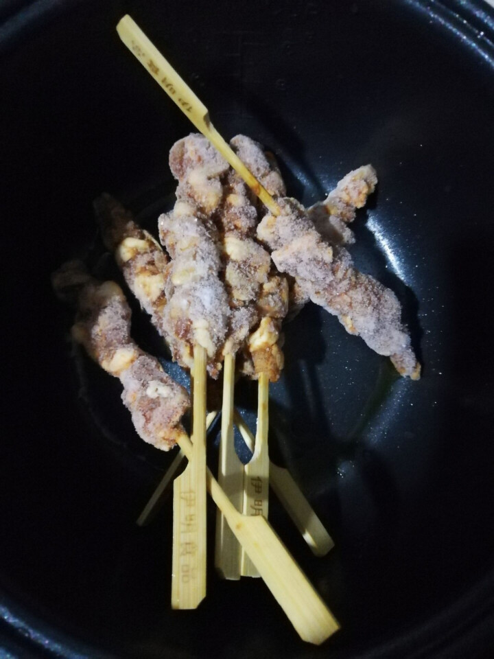 伊明新品 串签筋筋有道300g 户外BBQ 烧烤鸡肉食材 孜然味 烧烤必备 孜然口味怎么样，好用吗，口碑，心得，评价，试用报告,第4张