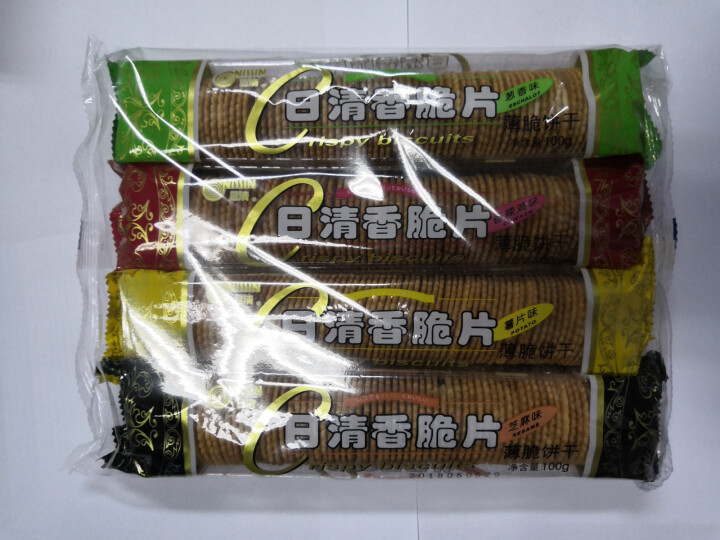 日清（nissin） 香脆片（什锦装）饼干芝麻香辣葱香薯片味薄脆韧性早餐400g怎么样，好用吗，口碑，心得，评价，试用报告,第2张