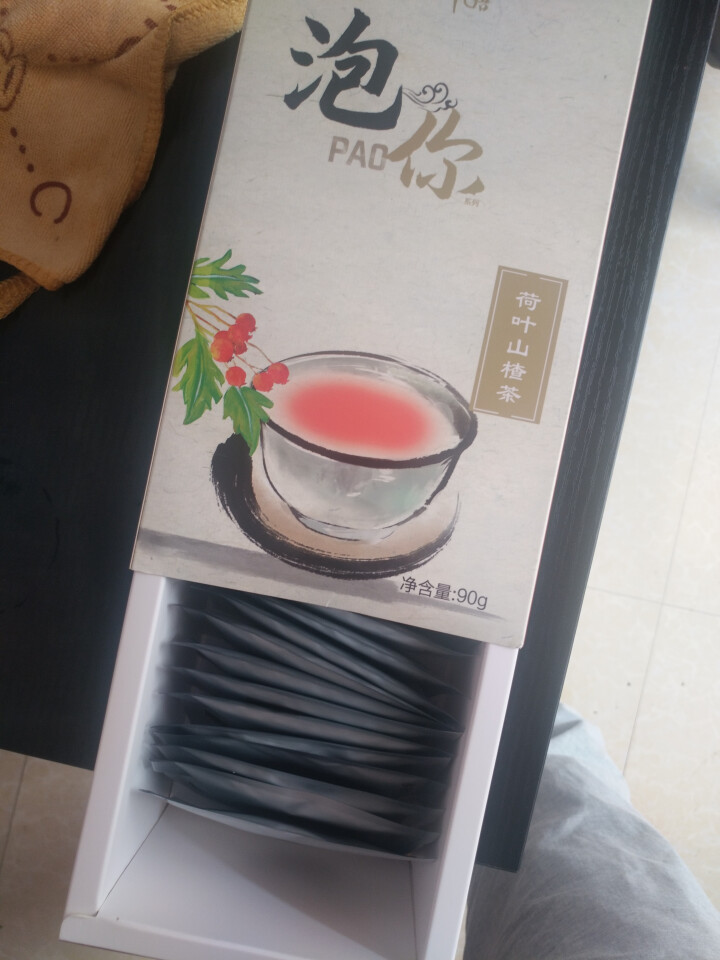 亚泰e家 荷叶山楂茶 A4腰花草茶组合袋泡独立茶包花茶 可搭瘦肚子茶 3g*15怎么样，好用吗，口碑，心得，评价，试用报告,第2张