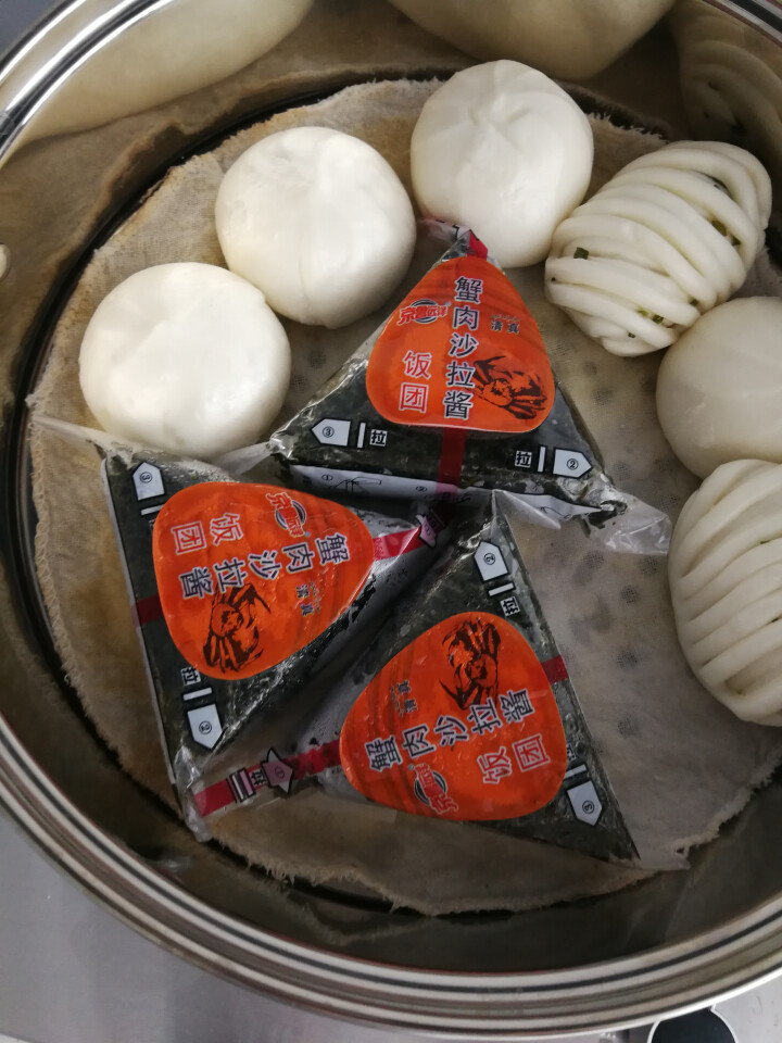 京鲁远洋 冷冻蟹肉沙拉酱饭团 600g 6枚 袋装怎么样，好用吗，口碑，心得，评价，试用报告,第3张