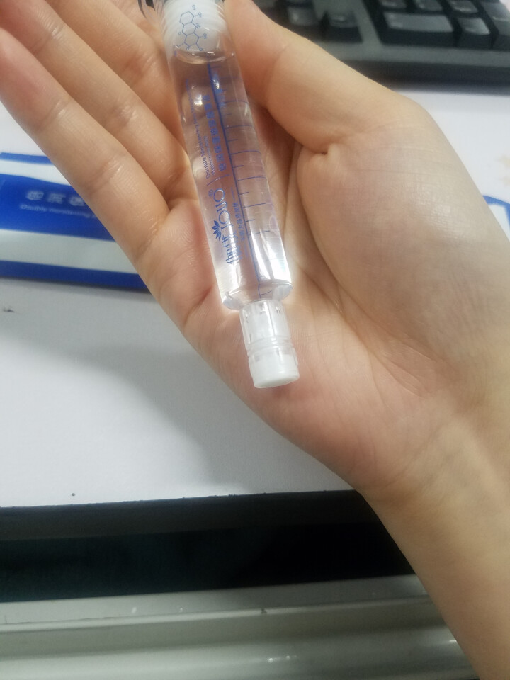 伽优正品补水细致收毛孔破尿酸原液涂抹式水光针水g玻尿酸精华液 10ml怎么样，好用吗，口碑，心得，评价，试用报告,第4张