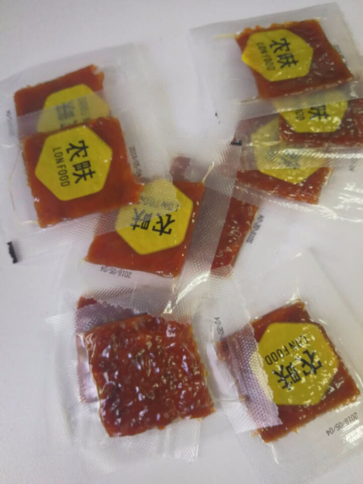 农畉（LONFOOD） 农畉猪肉脯75g 原味蜜汁香辣休闲小零食 香辣怎么样，好用吗，口碑，心得，评价，试用报告,第4张