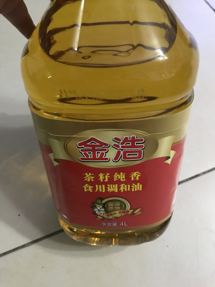 金浩 茶籽纯香食用调和油 非转基因 食用油 家庭装 4L怎么样，好用吗，口碑，心得，评价，试用报告,第2张