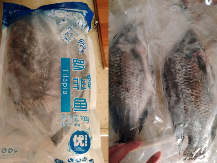 国联 三去罗非鱼 700g/袋 2条 火锅 海鲜怎么样，好用吗，口碑，心得，评价，试用报告,第2张