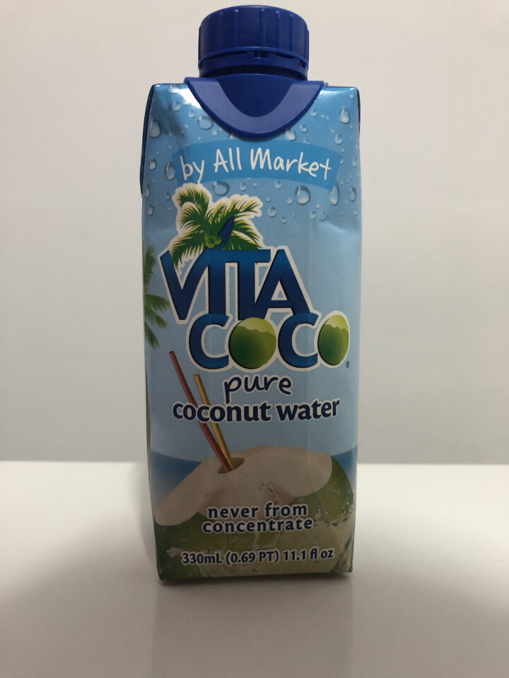 vita coco唯他可可椰子水NFC果汁进口饮品330ml 原味两瓶装怎么样，好用吗，口碑，心得，评价，试用报告,第5张