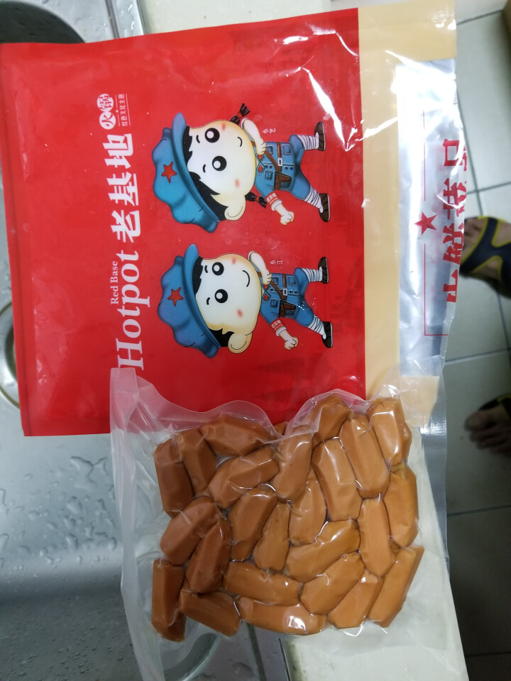 老基地生鲜脆肠200g 火锅食材 烧烤食材 麻辣烫菜品 关东煮怎么样，好用吗，口碑，心得，评价，试用报告,第4张