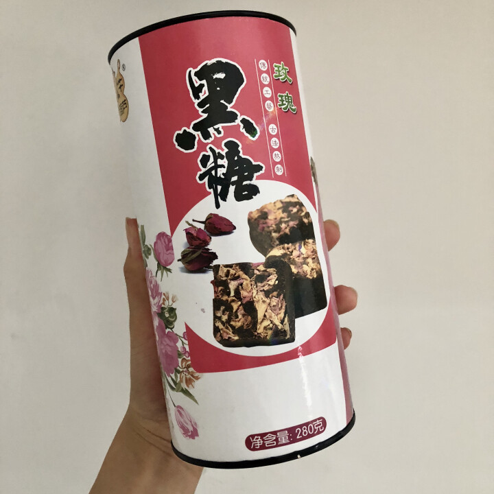 台湾进口食品牛葫芦 玫瑰老姜黑糖块冲调饮品 玫瑰黑糖怎么样，好用吗，口碑，心得，评价，试用报告,第2张