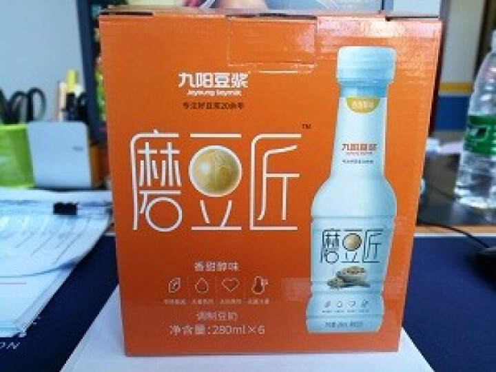 九阳豆浆（Joyoung Soymilk） 磨豆匠 非转基因大豆奶饮料6瓶 香甜醇味怎么样，好用吗，口碑，心得，评价，试用报告,第2张