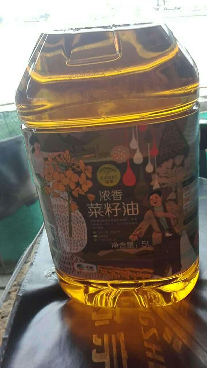 2018年新榨 中粮初萃 非转基因古法小榨浓香菜籽油5L 物理压榨 食用油怎么样，好用吗，口碑，心得，评价，试用报告,第2张