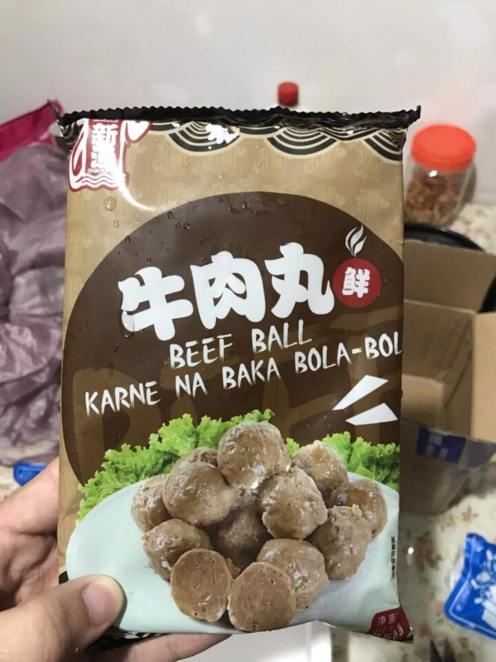 佳宁食品 手打牛肉丸 250g火锅丸子火锅食材 手打牛肉丸250g怎么样，好用吗，口碑，心得，评价，试用报告,第4张