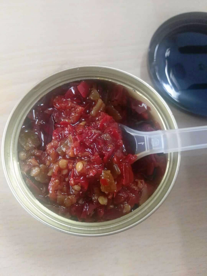 【买二送一】辣德鲜 辣椒酱 鲜切椒 剁椒酱 拌饭下饭菜 柘城特产三樱椒酱 鲜椒贡菜(中辣)118克*1瓶怎么样，好用吗，口碑，心得，评价，试用报告,第3张