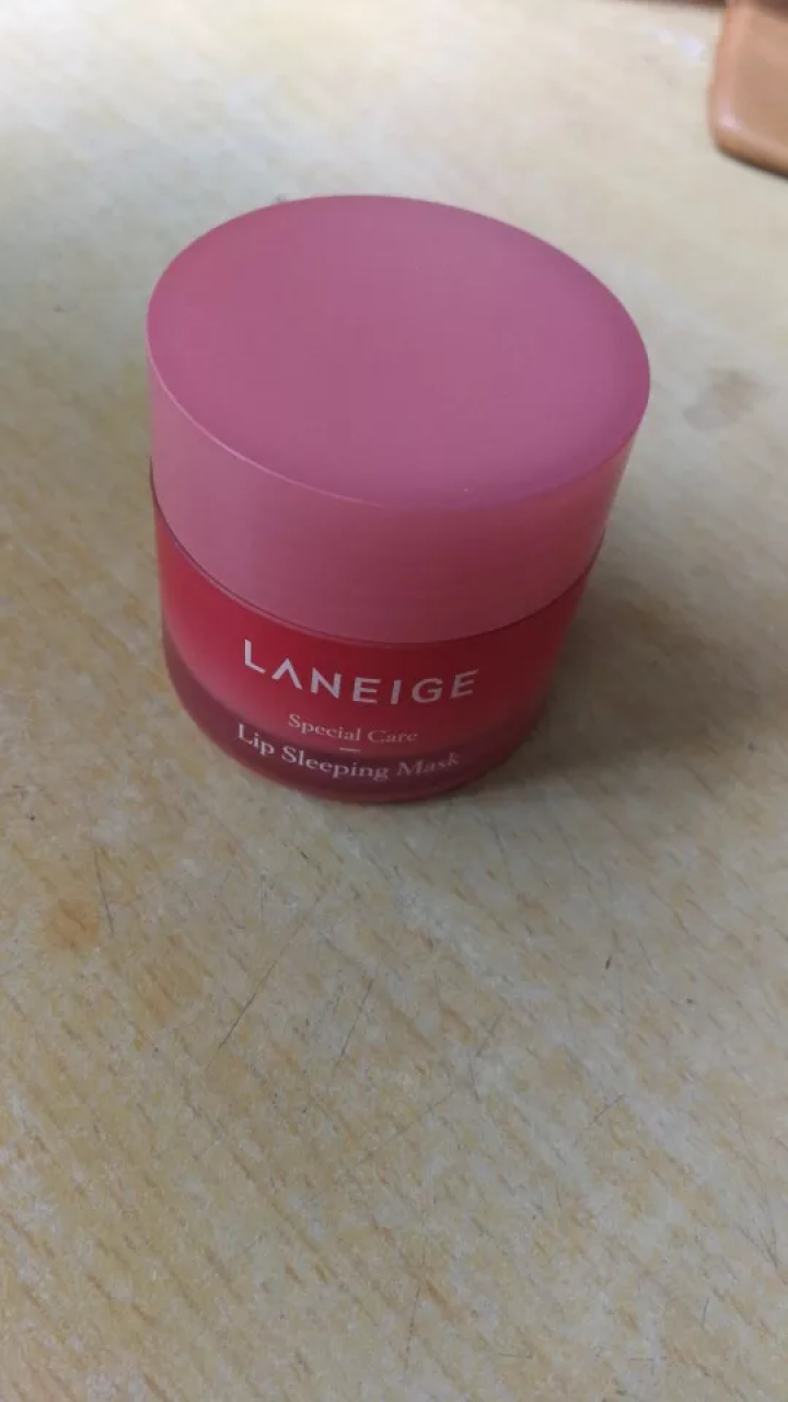 兰芝（LANEIGE）夜间保湿修护唇膜20g（控油 补水保湿 去角质）怎么样，好用吗，口碑，心得，评价，试用报告,第2张