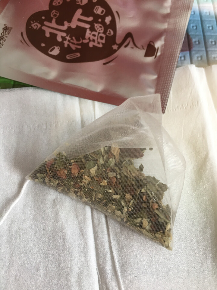 亚泰e家 荷叶山楂茶 A4腰花草茶组合袋泡独立茶包花茶 可搭瘦肚子茶 3g*15怎么样，好用吗，口碑，心得，评价，试用报告,第4张