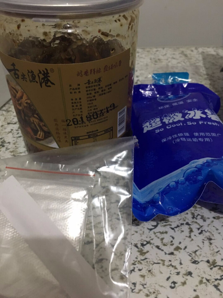 通聚 香辣蟹熟食麻辣赤甲红蟹海螃蟹零食即食海鲜235g罐装包邮 麻辣味怎么样，好用吗，口碑，心得，评价，试用报告,第2张