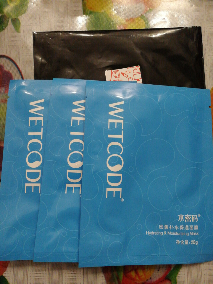 水密码面膜女补水保湿温和舒缓冰川矿泉系列 3片面膜怎么样，好用吗，口碑，心得，评价，试用报告,第4张