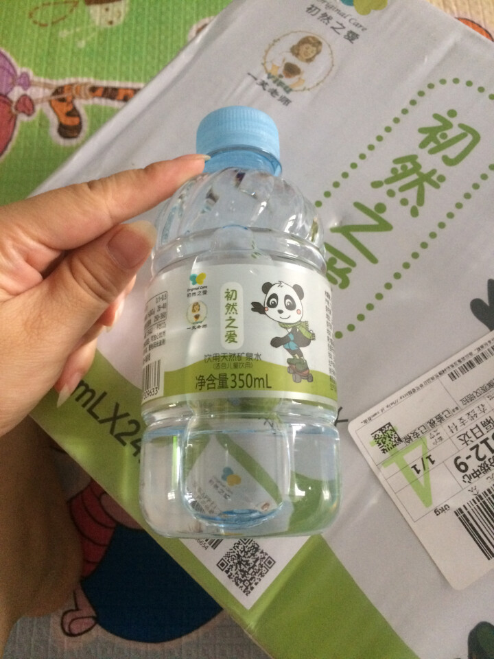 【京东自有品牌】初然之爱一芙老师 饮用天然矿泉水350ml*24瓶 整箱怎么样，好用吗，口碑，心得，评价，试用报告,第5张