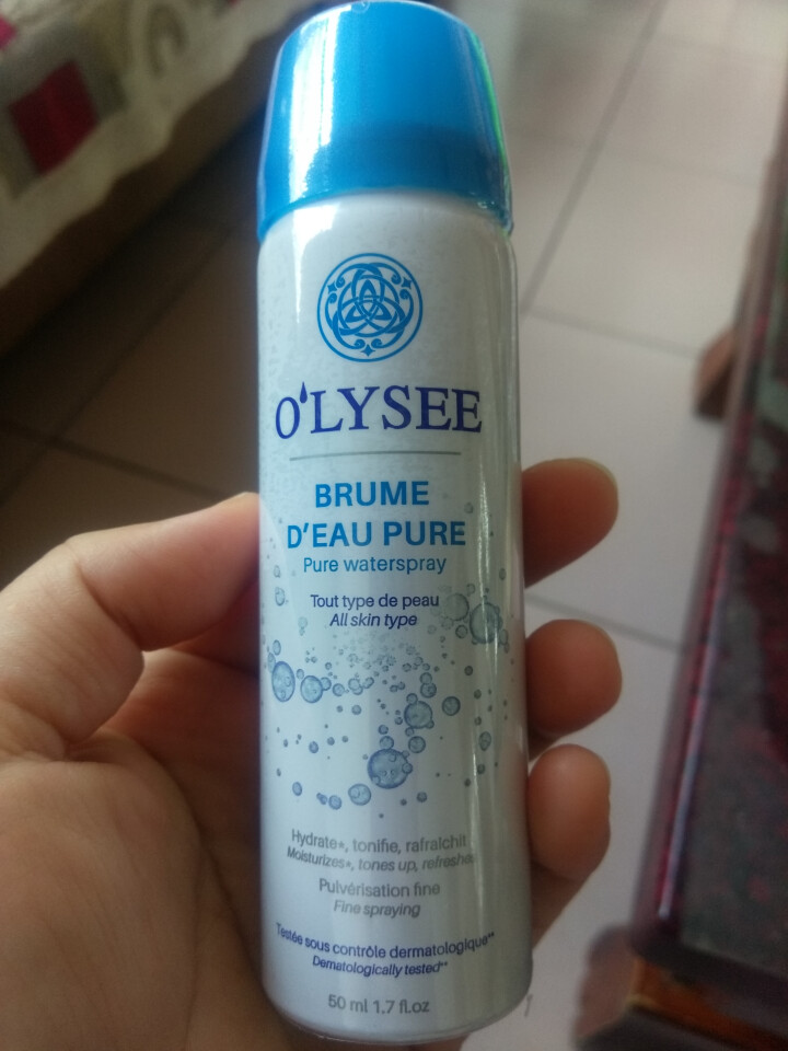 OLYSEE 欧俪法国原装进口补水保湿喷雾 50ml怎么样，好用吗，口碑，心得，评价，试用报告,第2张