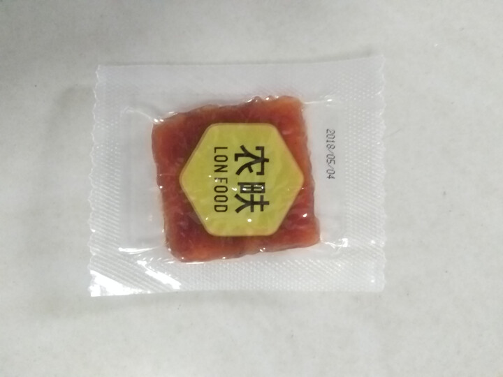 农畉（LONFOOD） 农畉猪肉脯75g 原味蜜汁香辣休闲小零食 香辣怎么样，好用吗，口碑，心得，评价，试用报告,第3张