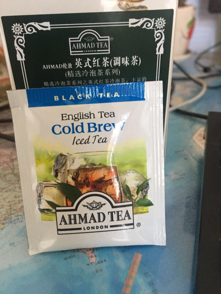 阿联酋进口 亚曼(AhmadTea)冷泡茶英式红茶 无糖袋泡红茶冷水泡茶叶冰镇更佳 2.4g*20包怎么样，好用吗，口碑，心得，评价，试用报告,第4张